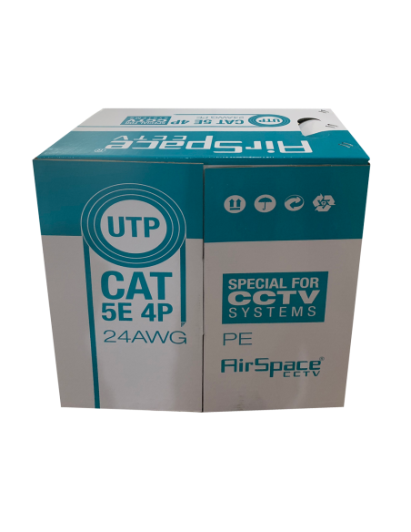 Rollo 305mts Cable UTP CAT5e para exteriores UTPCAT5E-305-EXT