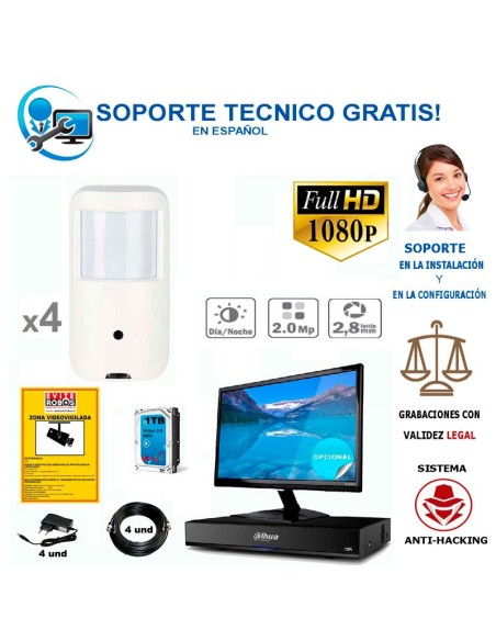 kit de camaras ocultas