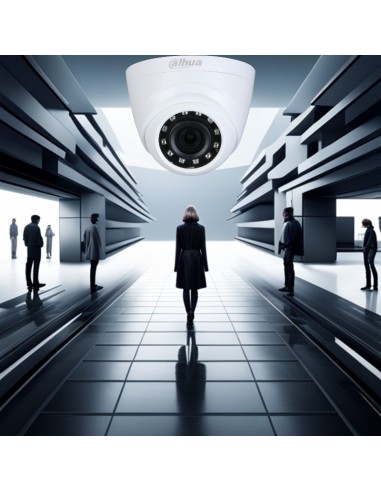 Camara de vigilancia interior 2MG con visión nocturna 20 metros marca dahua