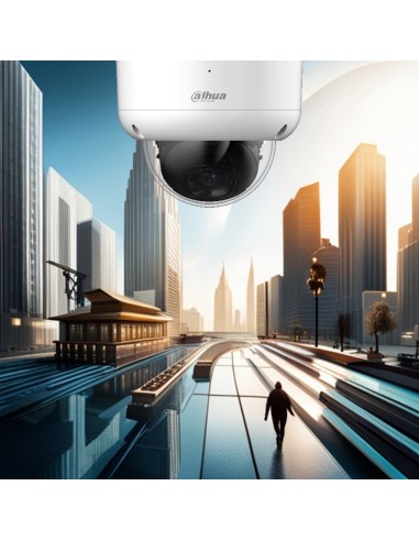 Domo 4 en 1 Dahua 2MGP  Starlight  con Smart IR de 40m y micrófono incorporado