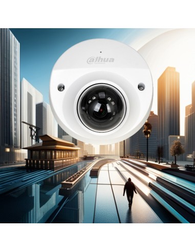 Domo fijo IP Dahua StarLight con Smart IR de 30 m: Calidad y Seguridad en Interiores