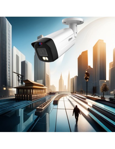 Cámara de Vigilancia de Alta Resolución con Sensor CMOS de 5 Megapíxeles y Funciones Avanzadas