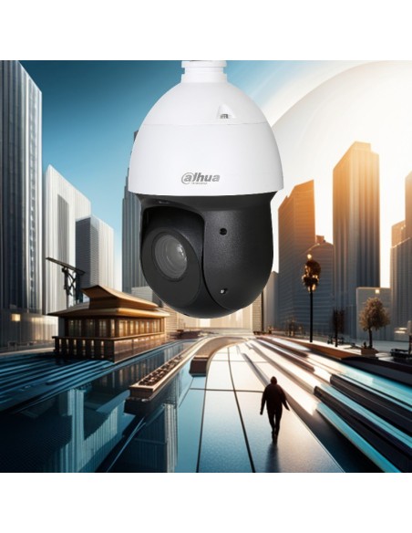 Domo Motorizado HDCVI Día/Noche | 200°/seg | Iluminación IR 100m | Exterior