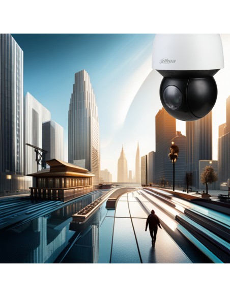 Cámara Domo PTZ Dahua WizSense: Potente Vigilancia Inteligente con Zoom Óptico 25X y Funciones Avanzadas de Detección