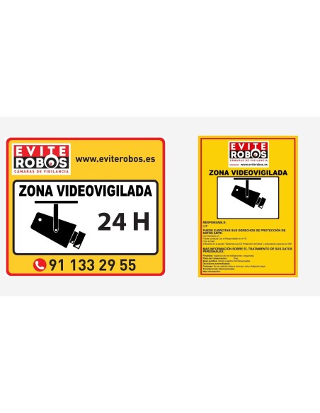 kit camaras de vigilancia para tiendas y comercios de hasta 100 metros