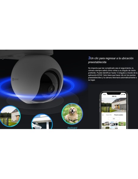 Cámara EZVIZ EB8 4G: Protección Ininterrumpida y Sin Límites