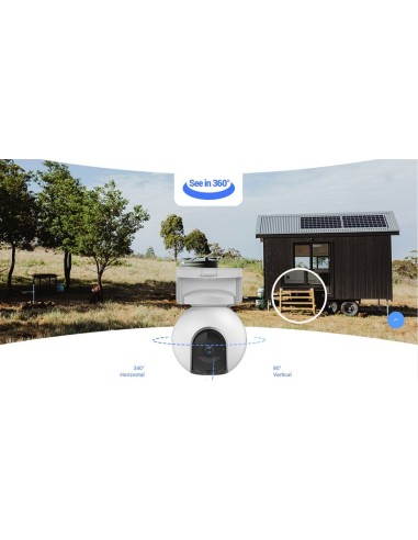 Cámara EZVIZ EB8 4G: Protección Ininterrumpida y Sin Límites