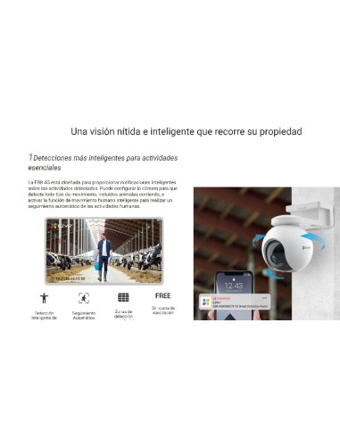 Cámara EZVIZ EB8 4G: Protección Ininterrumpida y Sin Límites