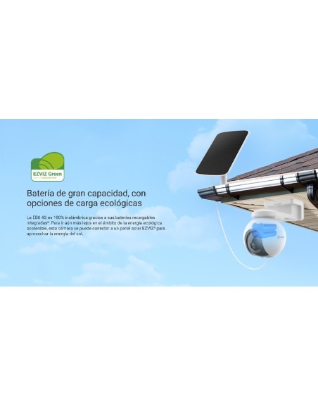 Cámara EZVIZ EB8 4G: Protección Ininterrumpida y Sin Límites
