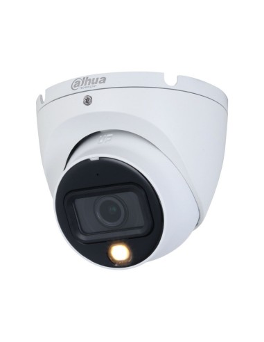 Camara de vigilancia Domo HDCVI 2M  DN ICR IR20m 0Lux 2.8mm IP67 marca dahua