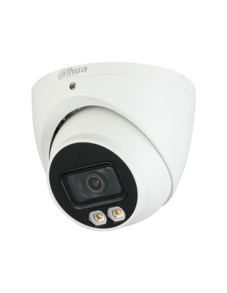 Camara de seguridad tipo Domo HDCVI 2M con audio DN ICR IR20m 0Lux 2.8mm IP67 marca dahua