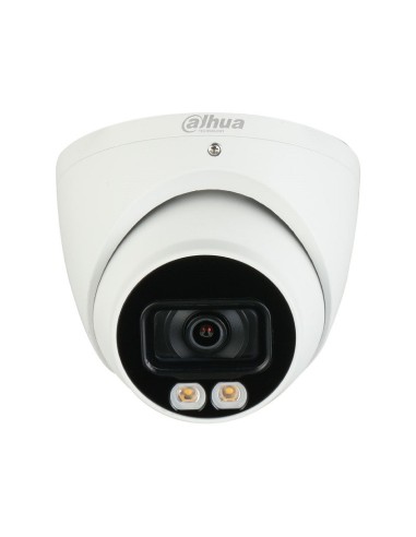 Camara de seguridad tipo Domo HDCVI 2M con audio DN ICR IR20m 0Lux 2.8mm IP67 marca dahua