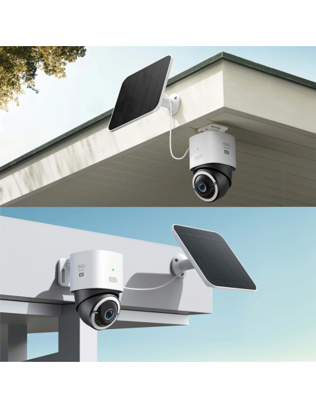 Cámara de Seguridad Eufy 4G LTE S330 con Panel Solar y 4K Ultra HD