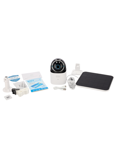 Cámara de Seguridad Eufy 4G LTE S330 con Panel Solar y 4K Ultra HD