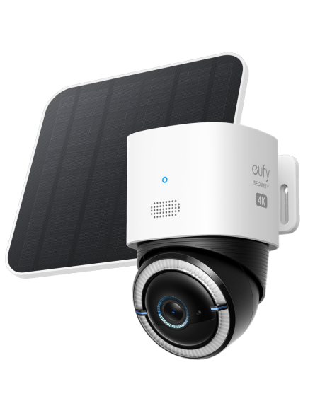 Cámara de Seguridad Eufy 4G LTE S330 con Panel Solar y 4K Ultra HD