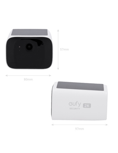 Cámara de Seguridad EUFY SoloCam S220 - Potencia Solar y Vigilancia Inteligente 2K