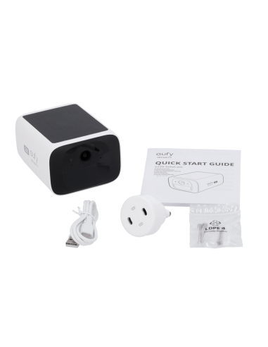 Cámara de Seguridad EUFY SoloCam S220 - Potencia Solar y Vigilancia Inteligente 2K