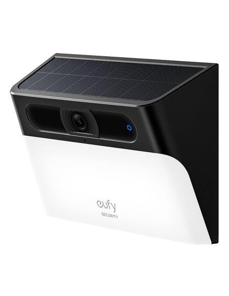Eufy Solar Wall Light Cam S120 - Seguridad Solar 2K con Luz Integrada