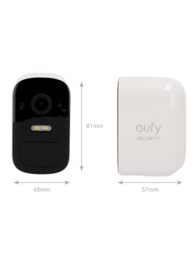 Cámara de Vigilancia EufyCam 2C Addon con Visión Nocturna a Color