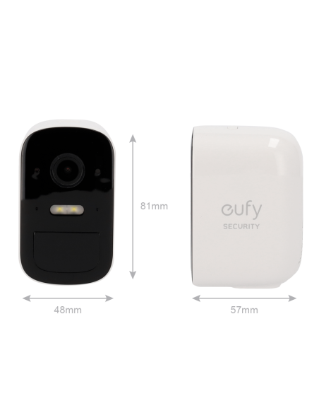 Cámara de Vigilancia EufyCam 2C Addon con Visión Nocturna a Color