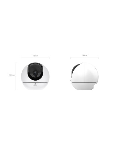 Cámara Wi-Fi EZVIZ H6 3K: Seguridad Interior con Calidad y Visión Clara
