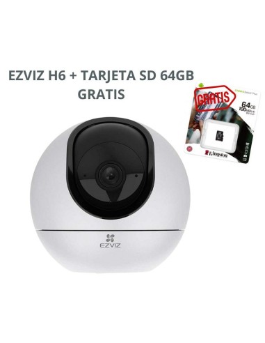 Cámara Wi-Fi EZVIZ H6 3K: Seguridad Interior con Calidad y Visión Clara