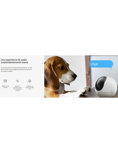 Cámara Wi-Fi EZVIZ H6 3K: Seguridad Interior con Calidad y Visión Clara