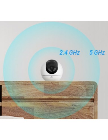 Cámara Wi-Fi EZVIZ H6 3K: Seguridad Interior con Calidad y Visión Clara