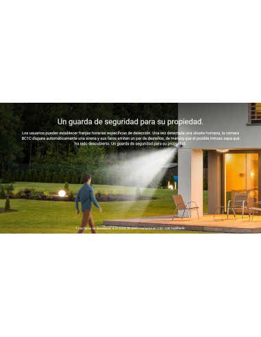 Cámara de vigilancia inalámbrica y recargable EZVIZ BC1C con vídeo de 2K y protección IP66