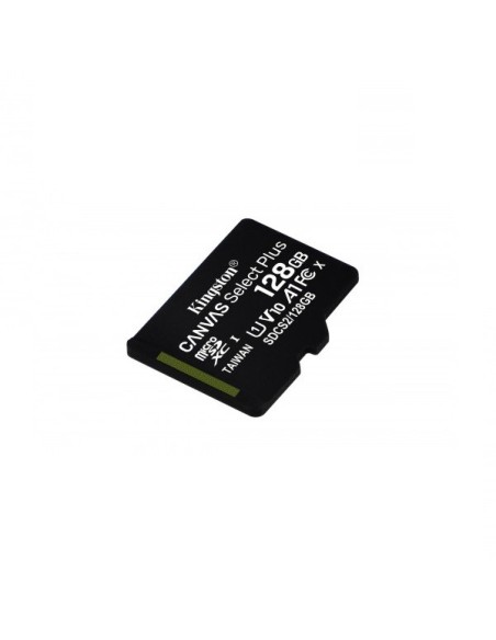 Tarjeta MicroSD Kingston Canvas Select Plus 128GB – Clase 10, UHS-I, Ideal para Grabación Full HD en Smartphones y Cámaras