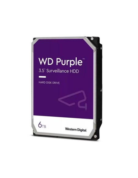 Disco Duro WD Purple de 6TB - Almacenamiento Profesional para Videovigilancia 24/7
