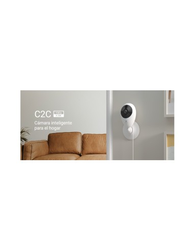 Camara de vigilancia interior Ezviz C2C H.265 con vision nocturna hasta 10 metros