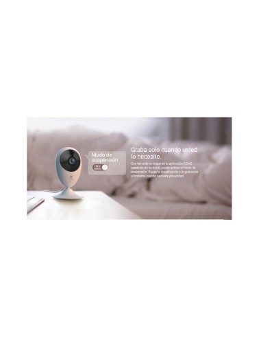 Camara de vigilancia interior Ezviz C2C H.265 con vision nocturna hasta 10 metros