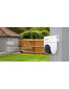 EZVIZ H8c Cámara Exterior Wi-Fi 360° Full HD | Compra en Eviterobos 2
