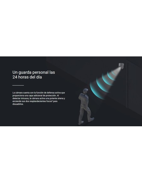 EZVIZ H8c Cámara Exterior Wi-Fi 360° Full HD | Compra en Eviterobos