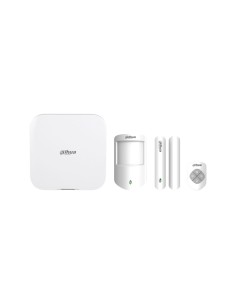 Kit Alarma Dahua 4G LTE Inalámbrico con Central, PIR, Contacto Magnético y Pulsador | Evite Robos
