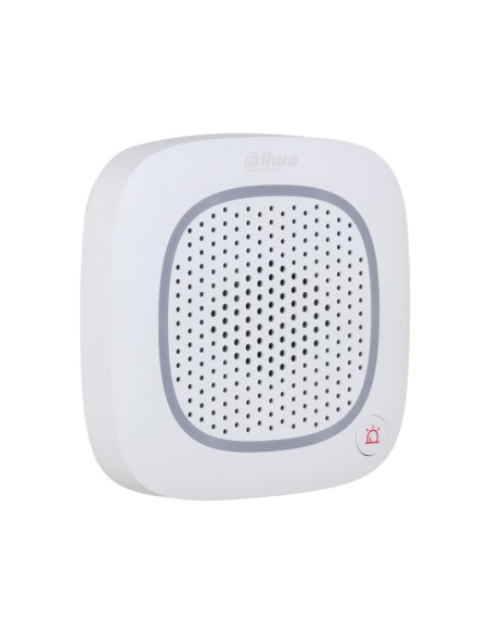 Sirena Inalámbrica Dahua con Intercomunicador y Alarmas Multipropósito de Alta Potencia