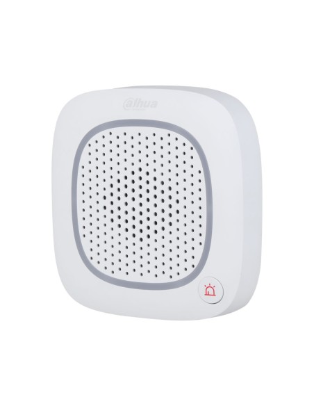 Sirena Inalámbrica Dahua con Intercomunicador y Alarmas Multipropósito de Alta Potencia