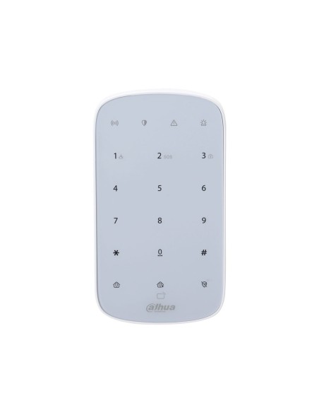 Teclado vía Radio Dahua con Conexión para 32 Periféricos y Accesos Directos de Emergencia