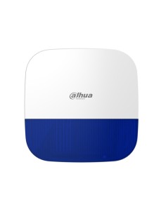 Sirena Vía Radio de Exterior Dahua con Potente Sonido de 110 dB y Protección IP65