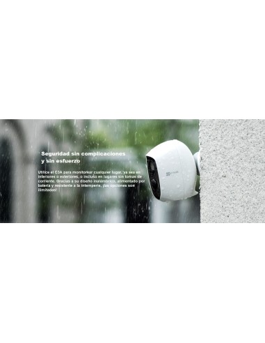 Cámara de Seguridad Inalámbrica EZVIZ C3A con Estación Base W2D - Protección Inteligente y Sin Cables para tu Hogar