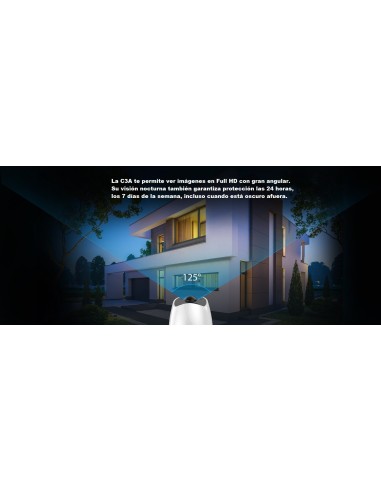 Cámara de Seguridad Inalámbrica EZVIZ C3A con Estación Base W2D - Protección Inteligente y Sin Cables para tu Hogar
