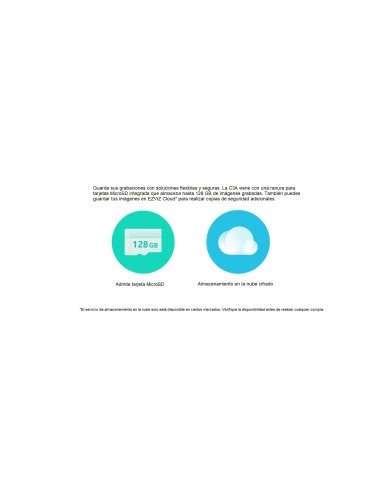 Cámara de Seguridad Inalámbrica EZVIZ C3A con Estación Base W2D - Protección Inteligente y Sin Cables para tu Hogar