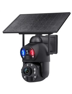 Cámara Solar 4G con Zoom 36X, Doble Lente, Láser Infrarrojo, IP66, Panel Solar 10W y Batería de 20,000mAh