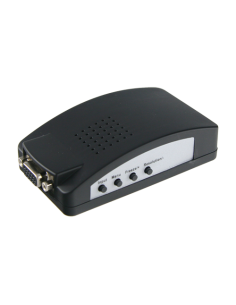 Conversor duplicador de camaras de vigilancia de bnc a vga 2