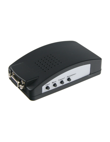 Conversor duplicador de camaras de vigilancia de bnc a vga