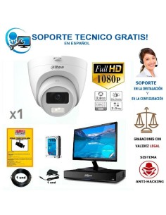 kit interior de videovigilancia muy barato