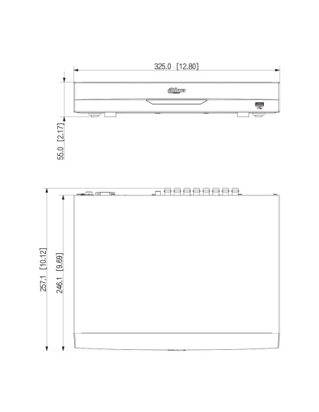XVR 5 en 1 Dahua de 16 canales 8MP: Vigilancia de alta resolución y funcionalidades avanzadas para una seguridad completa