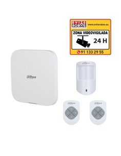 Pack Alarma Dahua vía Radio con Central, 2 Mandos y Detector PIR