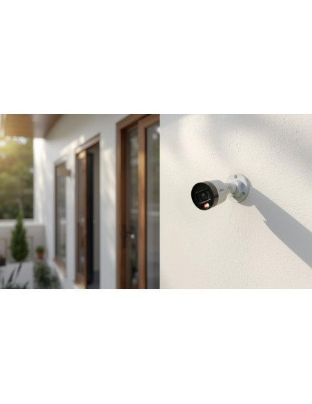 Kit de Videovigilancia 4 Cámaras para Vivienda – Sin Cuotas, Visión Nocturna y Control desde Móvil